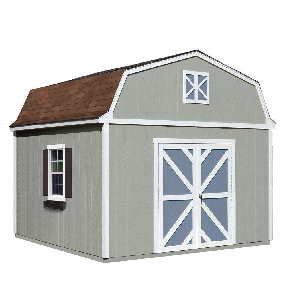 handy home products sequoia 60516-1 wooden 13 ft. x 12 ft