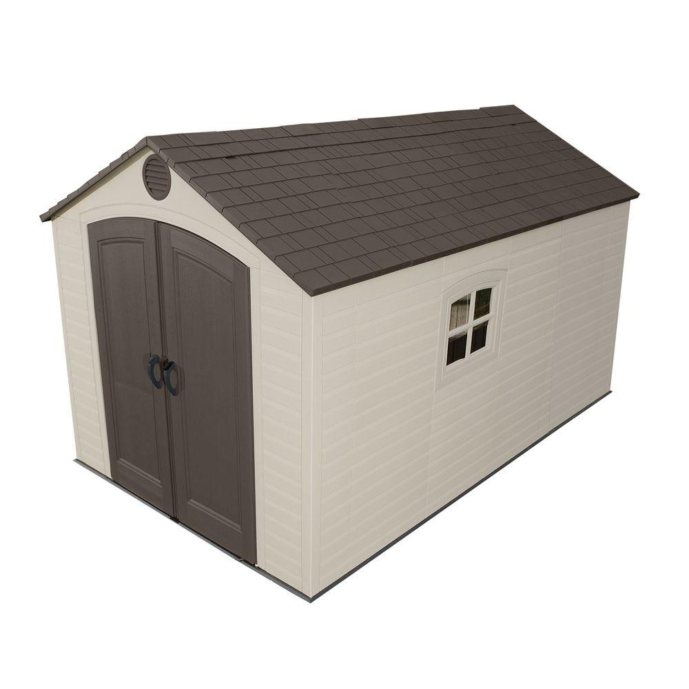Lifetime 6402 Plastic 8 ft. x 12 ft. Garden Tool Shed The Shed Guide
