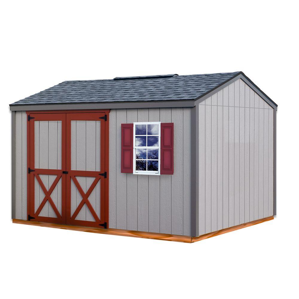 Best Barns Cypress 1210df Wooden 12 Ft X 10 Ft Ranch Shed The