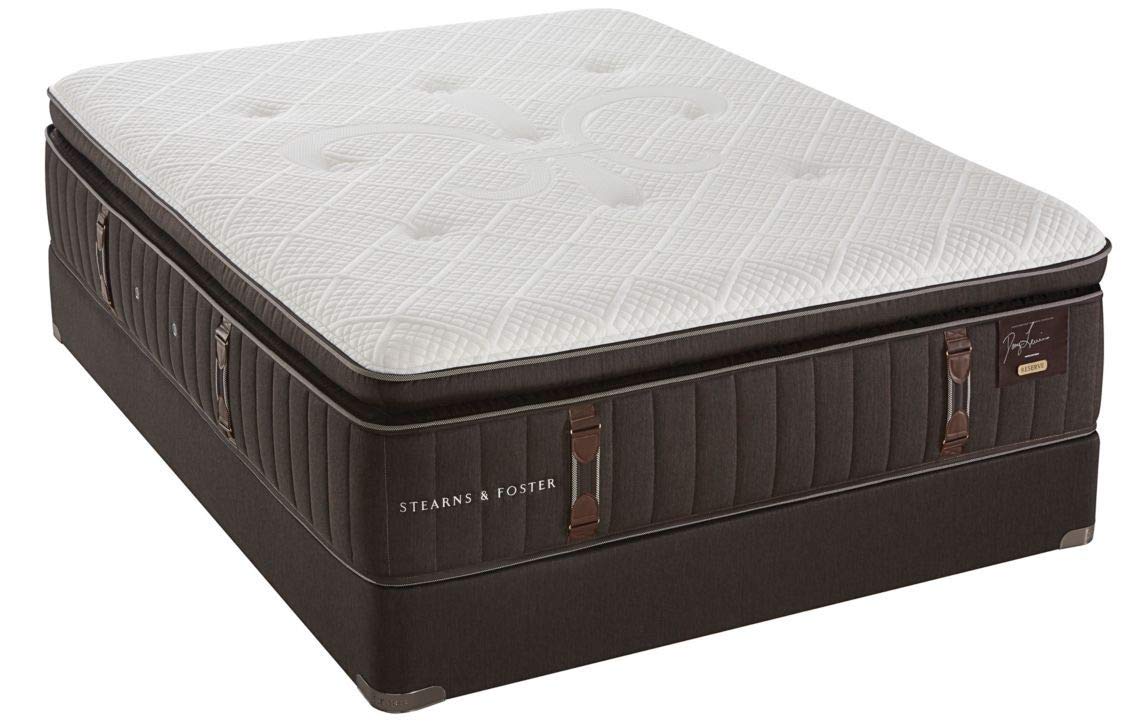 An image of Stearns and Foster Medium Firm Pillow Top King-Size IntelliCoil System Mattress | Know Your Mattress 