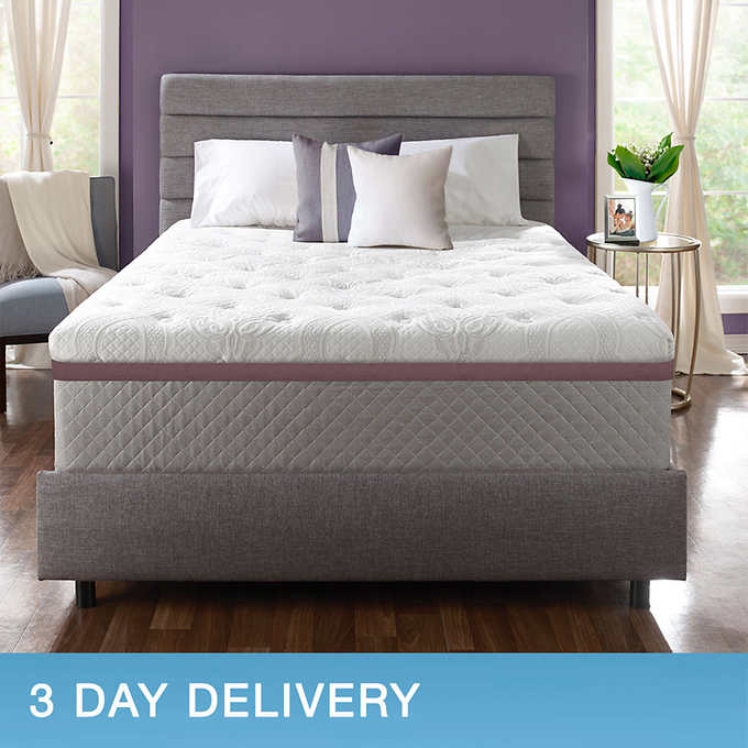 An image related to Novaform Plush Memory Foam California King-Size Foam Base Responsive 14-Inch Mattress