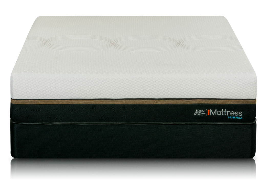 An image of King Koil XS 10 Firm Hybrid 630 Individually Encased Coils 10-Inch Mattress