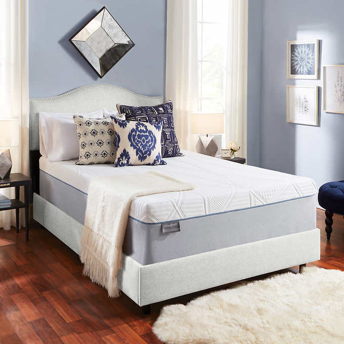 An image related to Novaform Essential Medium Plush Gel Memory Foam Queen-Size 14-Inch Mattress