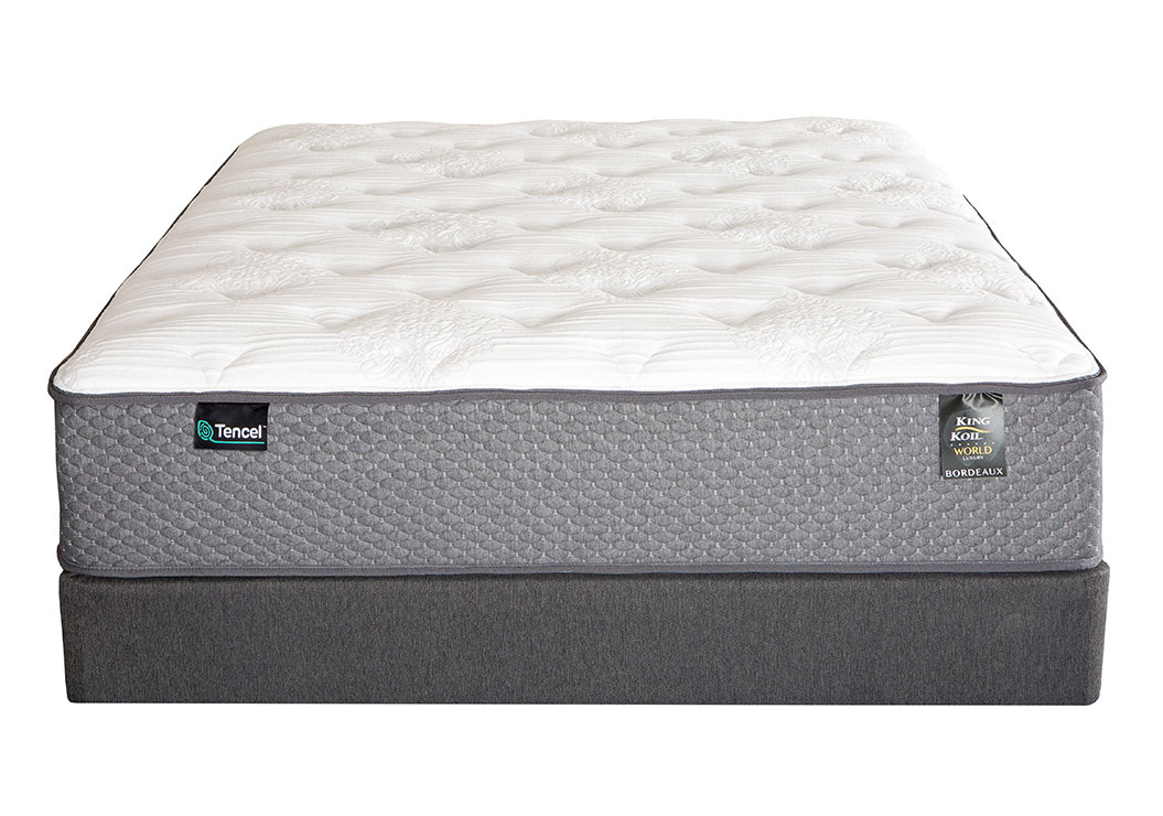 An image of King Koil Plush Gel Memory Foam 858 Contour Elite Encased Coil System Mattress | Know Your Mattress 