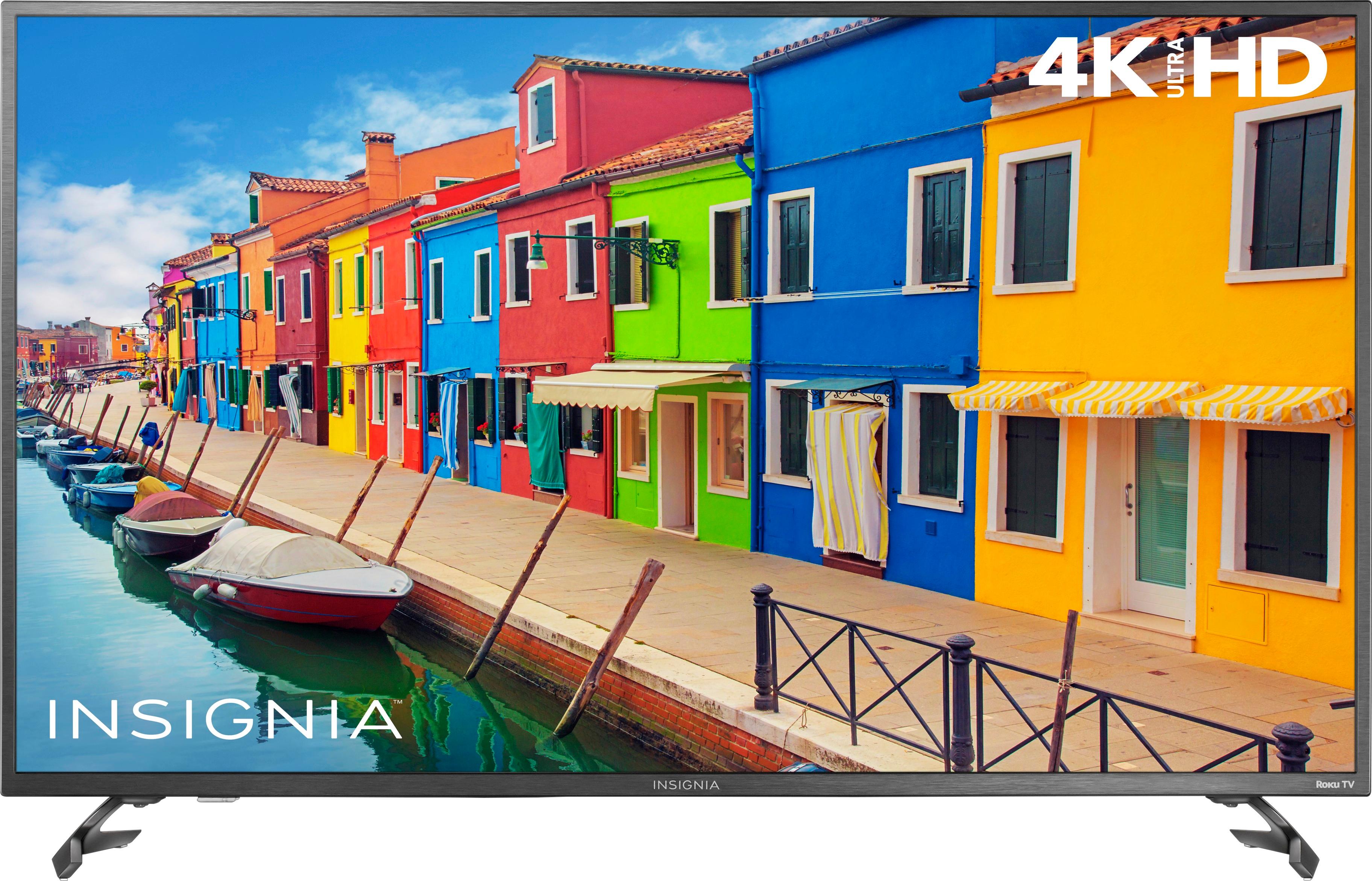 An image of Insignia Smart UHD 4K NS-50DR620NA18 50-Inch HDR 4K LED 60Hz TV