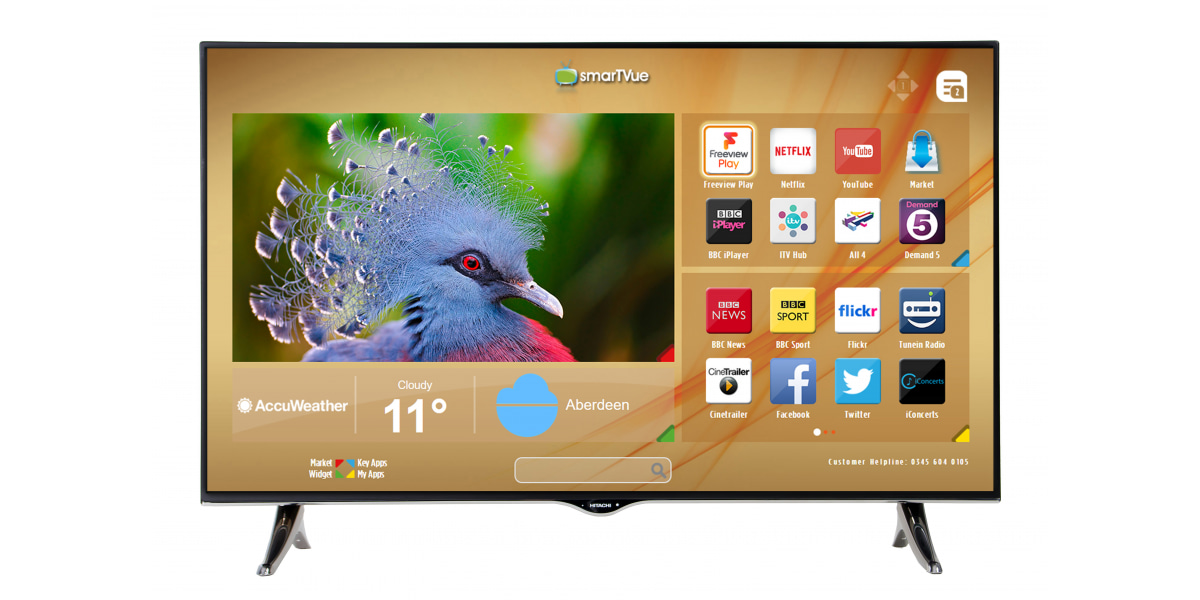 SMART TV HITACHI 65 LED 4K LE654KSMART24