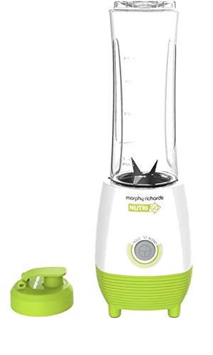 An image of Morphy Richards 403054 Green 1-Speed 300 W Personal Blender | Trusted Blenders 