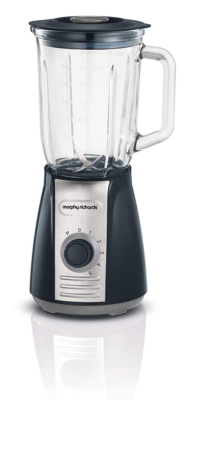 An image of Morphy Richards 403010 Gray 5-Speed 600 W Blender | Trusted Blenders 