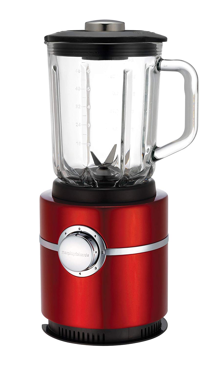 An image of Morphy Richards 48988 Red 4-Speed 800 W Blender