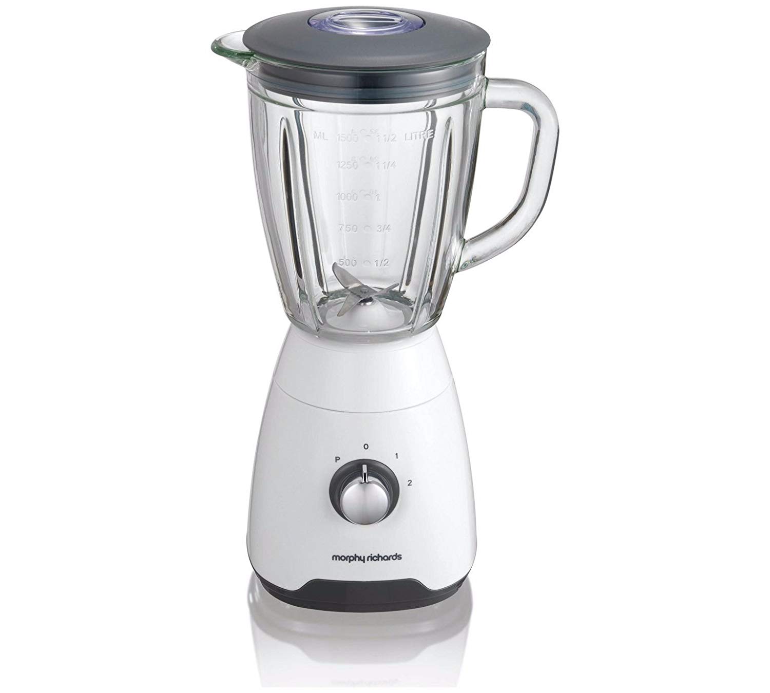 An image of Morphy Richards 403051 White 2-Speed 500 W Blender