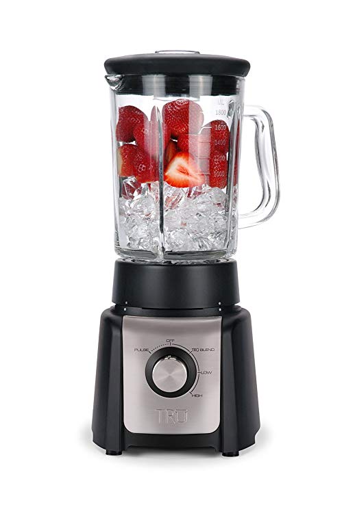 An image of Tru BL-565 Black 3-Speed 500 W Blender