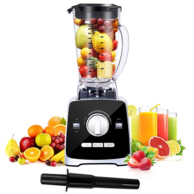 An image of POSAME Black Variable Speed Dial 1400 W Professional Blender