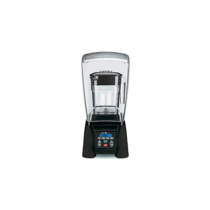 An image of Waring Commercial MX1500XTXP Black Variable Speed Dial Blender | Trusted Blenders 