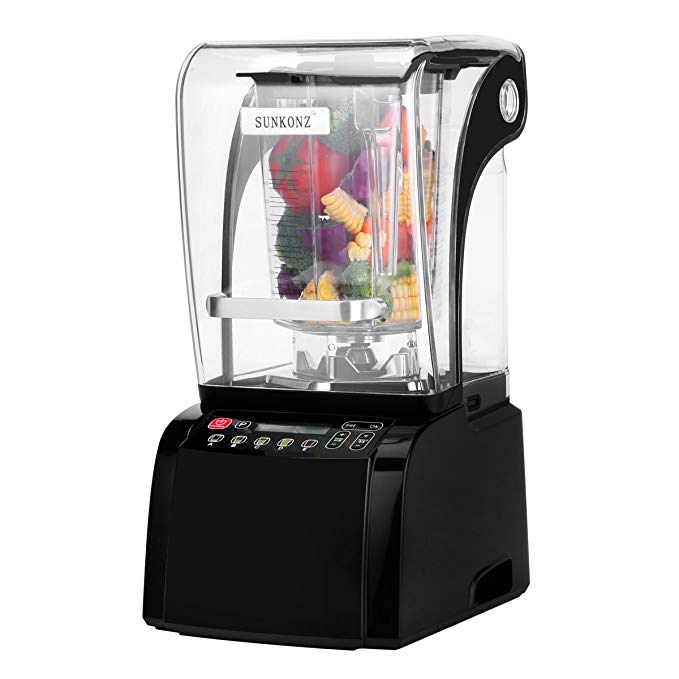 An image related to KINGFOM S-001-Black Black 1750 W Professional Blender