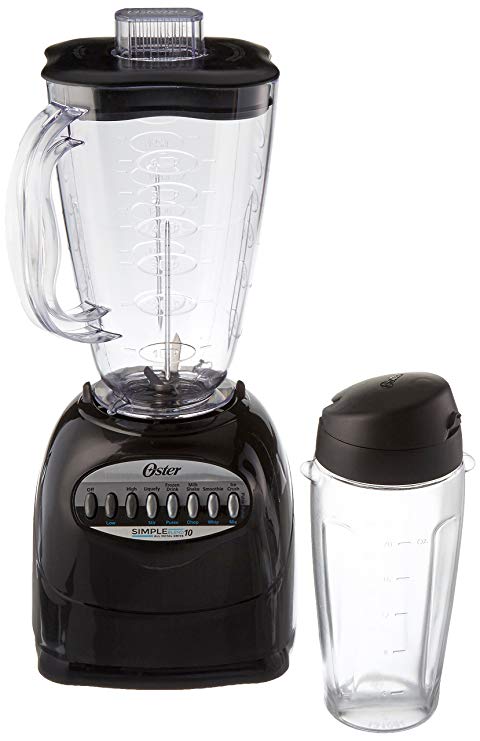 An image of Sunbeam FBA 6706 Black 10-Speed 700 W Blender | Trusted Blenders 