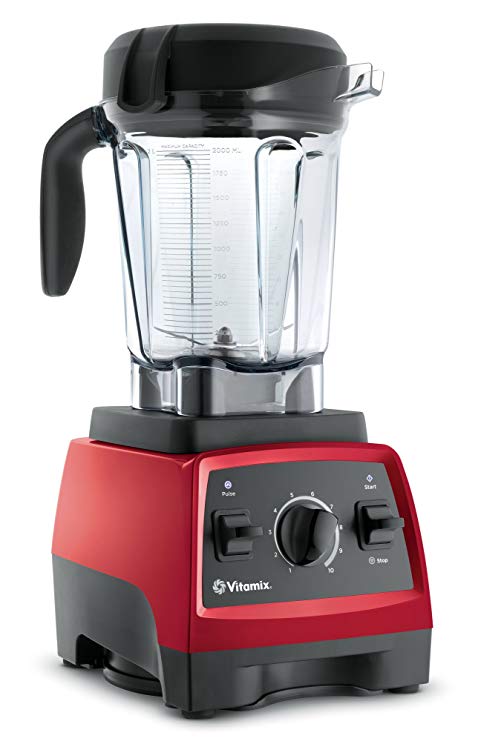 An image of Vitamix 1970 Red Variable Speed Dial Professional Blender | Trusted Blenders 