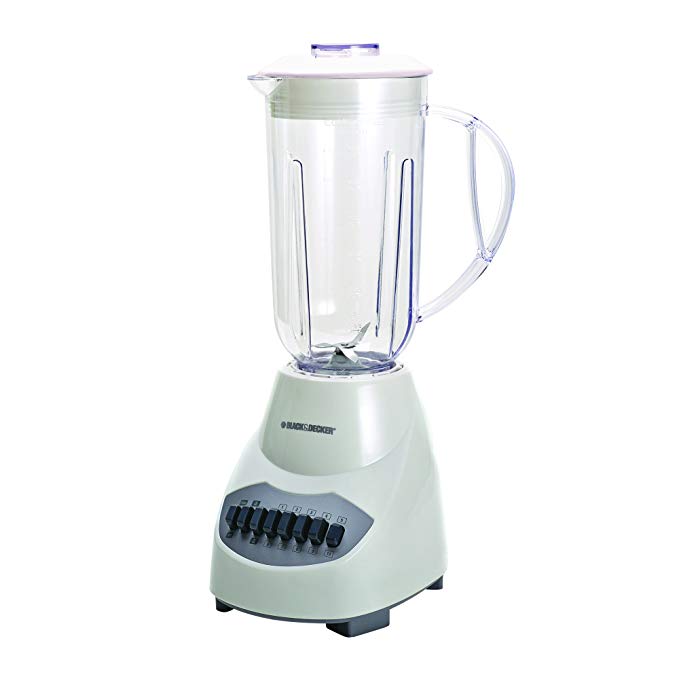 An image related to Black & Decker BL2010WP White 10-Speed Blender