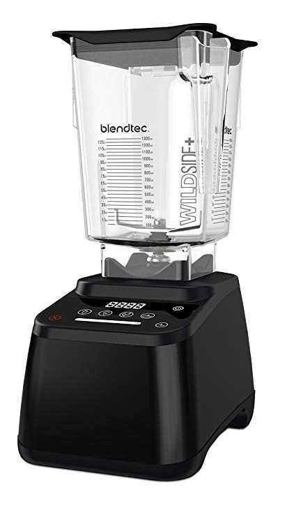 An image of Blendtec 625WS Black 6-Speed Blender | Trusted Blenders 