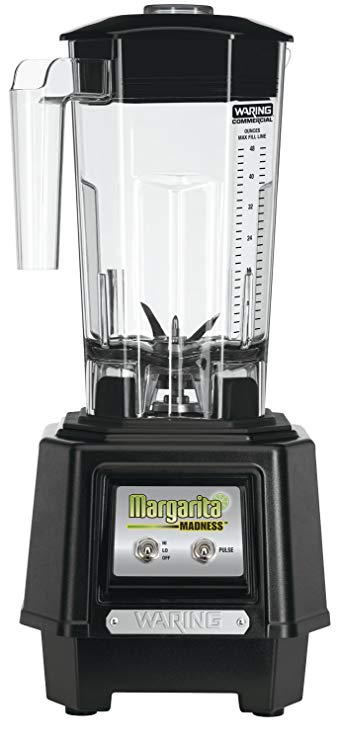 An image of Waring Commercial TBB145 Black 2-Speed Blender