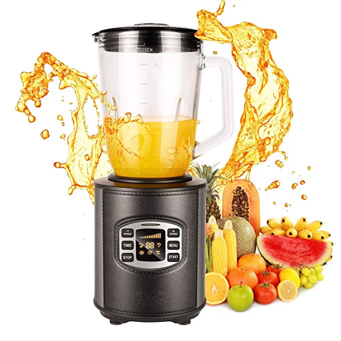 An image of Hindom Black 800 W Smoothie Blender | Trusted Blenders 