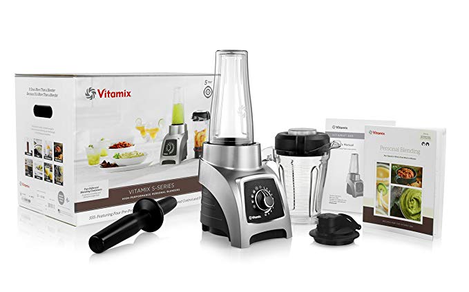 An image related to Vitamix S55 Stainless Steel Variable Speed Dial Personal Blender