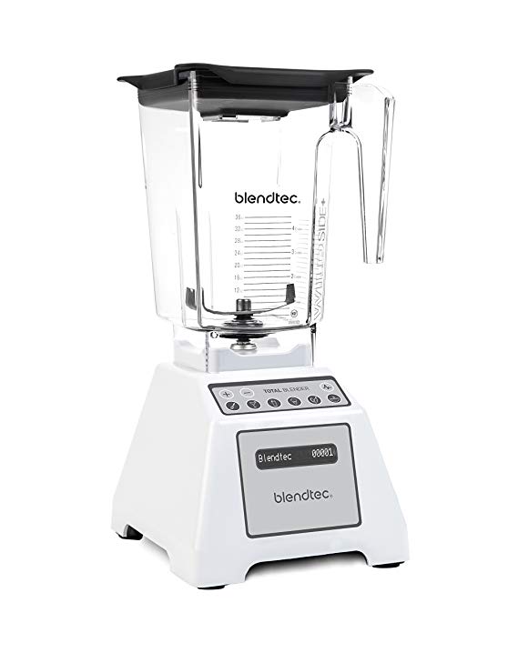 An image of Blendtec TB-611-25 White 10-Speed 1560 W Blender | Trusted Blenders 