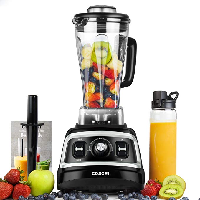 An image of COSORI C700-PRO Black Variable Speed Dial 1500 W Baby Food Professional Blender | Trusted Blenders 