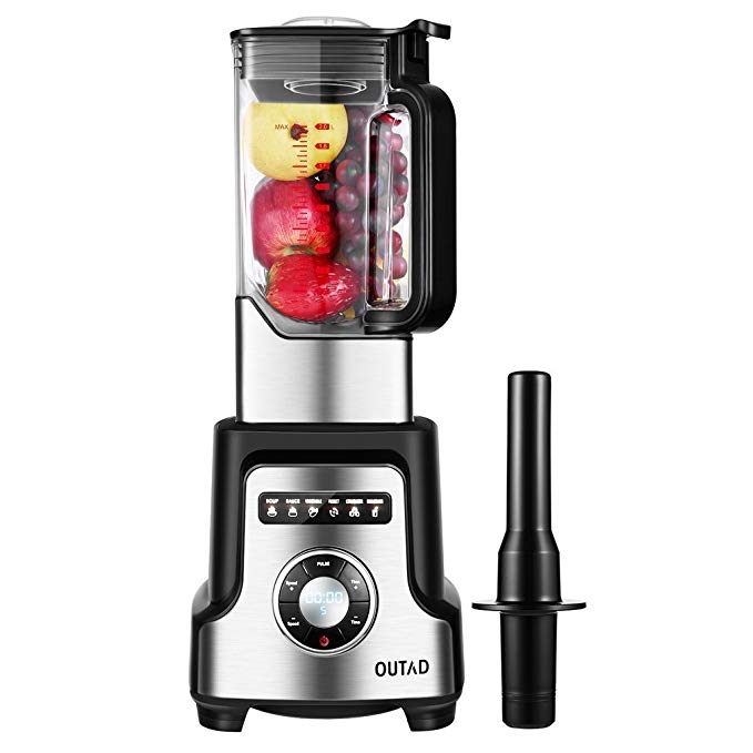 An image related to ELEPAWL Black 10-Speed 1400 W Professional Blender