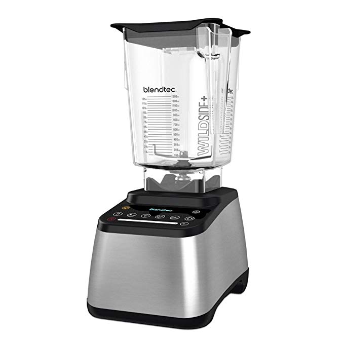 An image of Blendtec D1E28DC16HA-A1GP1D Stainless Steel 100-Speed Blender