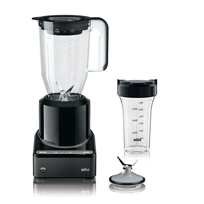 An image of Braun JB7001BK Black 2-Speed Smoothie Blender | Trusted Blenders 