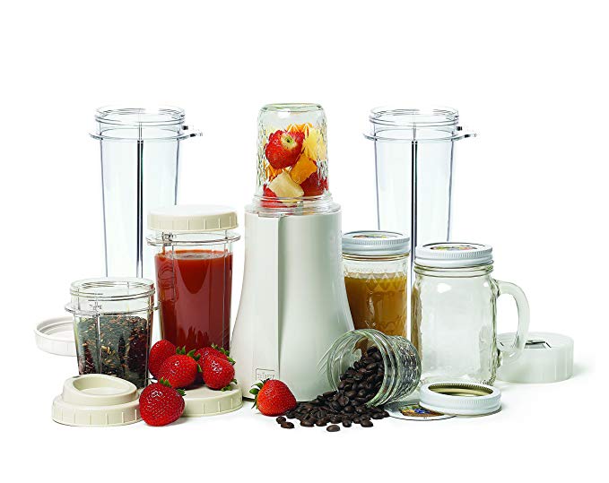 An image of Tribest PB-350XL-A White 200 W Baby Food Personal Blender