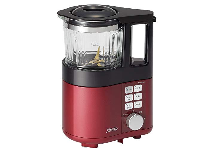 An image of KOIZUM KSM-1010/R Red 600 W Blender