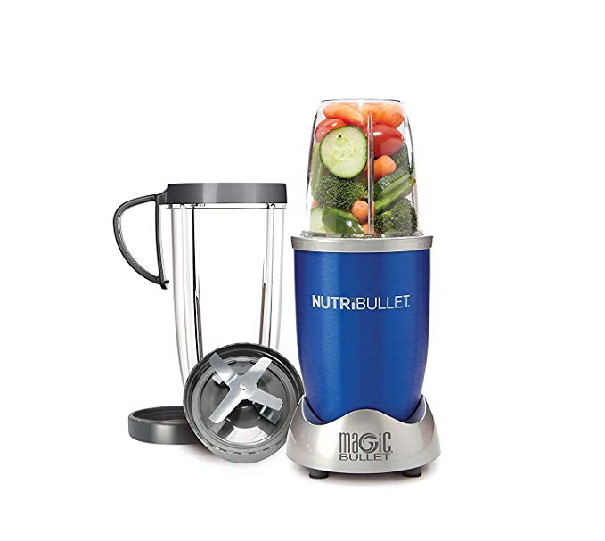 An image of Nutri Bullet Blue 600 W Personal Blender | Trusted Blenders 