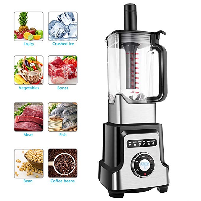 An image related to OUTAD Blender CY-338 Black 10-Speed 1400 W Professional Blender