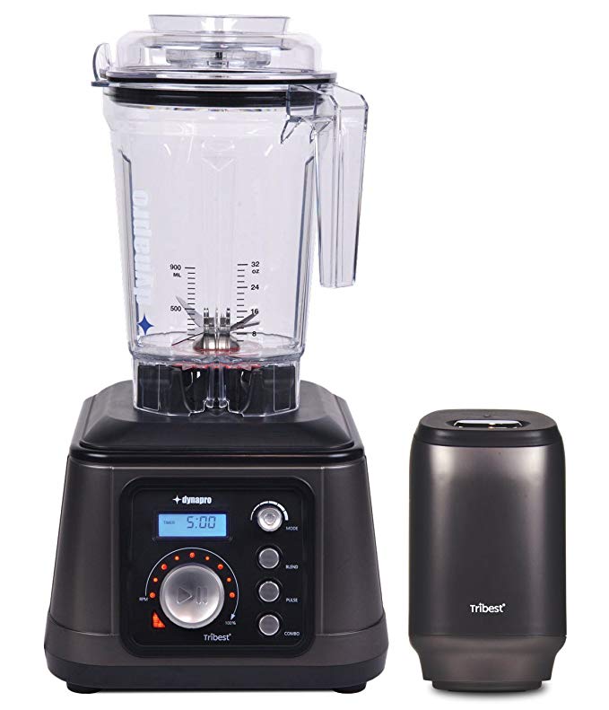 An image of Tribest DPS-1050A-B Gray Variable Speed Dial 1865 W Blender