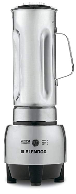 An image of Waring Commercial HGBSS Silver 2-Speed Blender | Trusted Blenders 