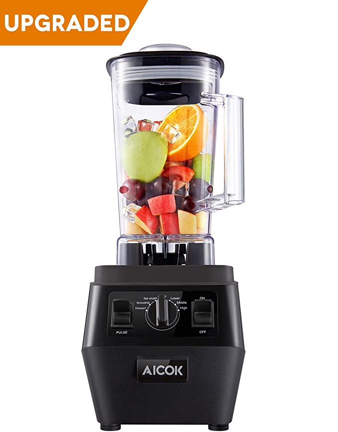 An image related to AICOK Black 1400 W Baby Food Professional Blender