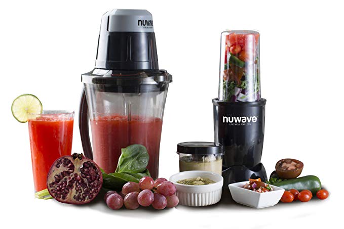 An image of NuWave Black 400 W Blender | Trusted Blenders 