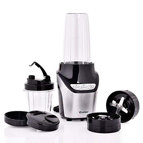 An image of COSTWAY Black 2-Speed 1000 W Personal Blender