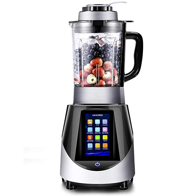 An image of ISUN AS-UP22 Silver 800 W Blender for Smoothies | Trusted Blenders 