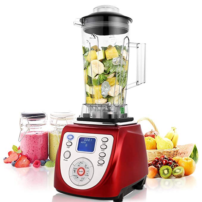 An image of Lantusi Red 2000 W Professional Blender | Trusted Blenders 