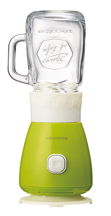 An image of Recolte RSB-3-G Green 160 W Blender | Trusted Blenders 