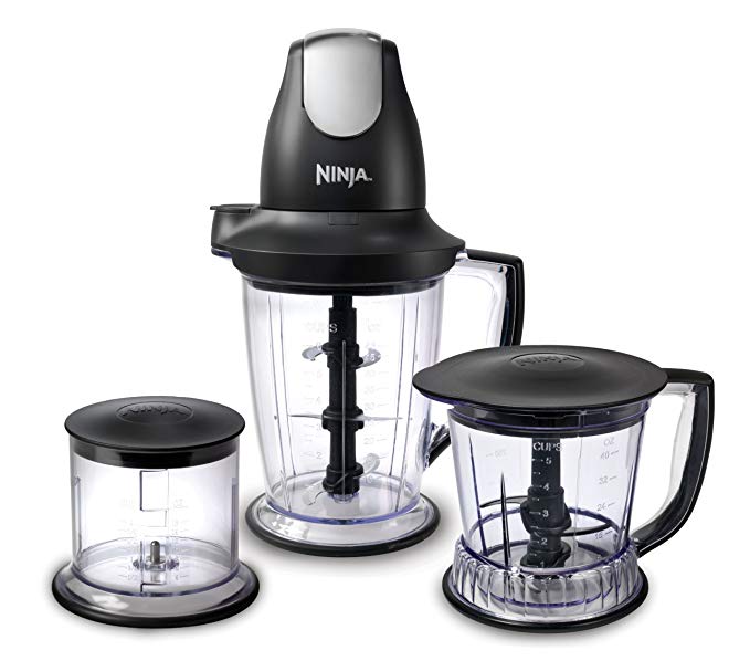 An image of SharkNinja QB1004 Black 1-Speed 450 W Smoothie Blender | Trusted Blenders 