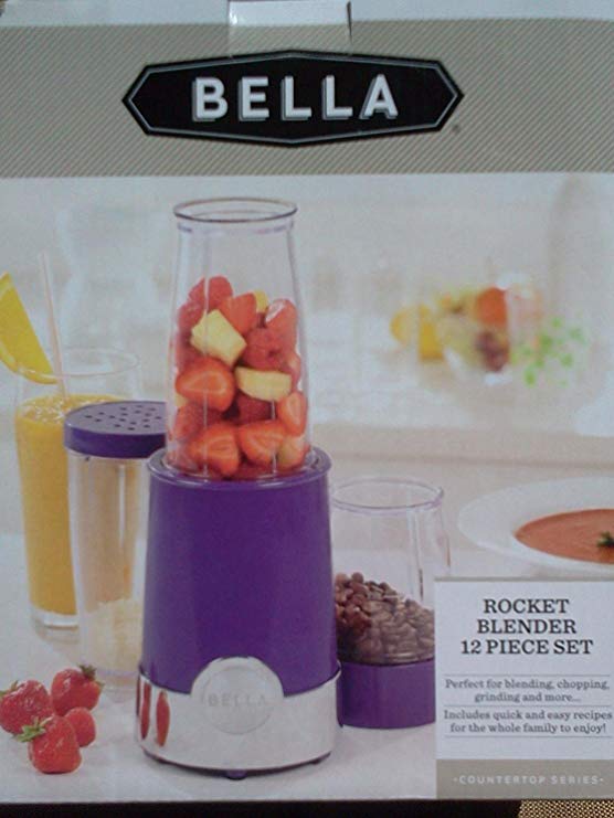 An image of Sensio Bella Purple Personal Blender | Trusted Blenders 