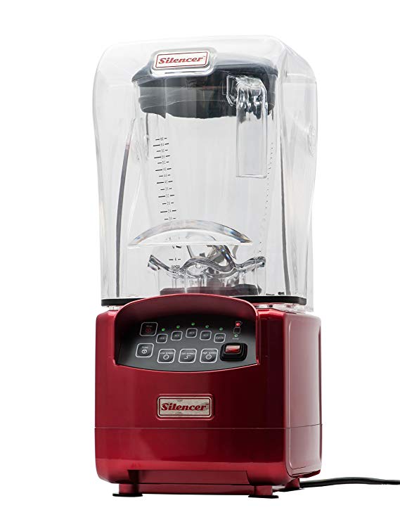 An image of Silencer SPRR2000 Red 2000 W Blender | Trusted Blenders 