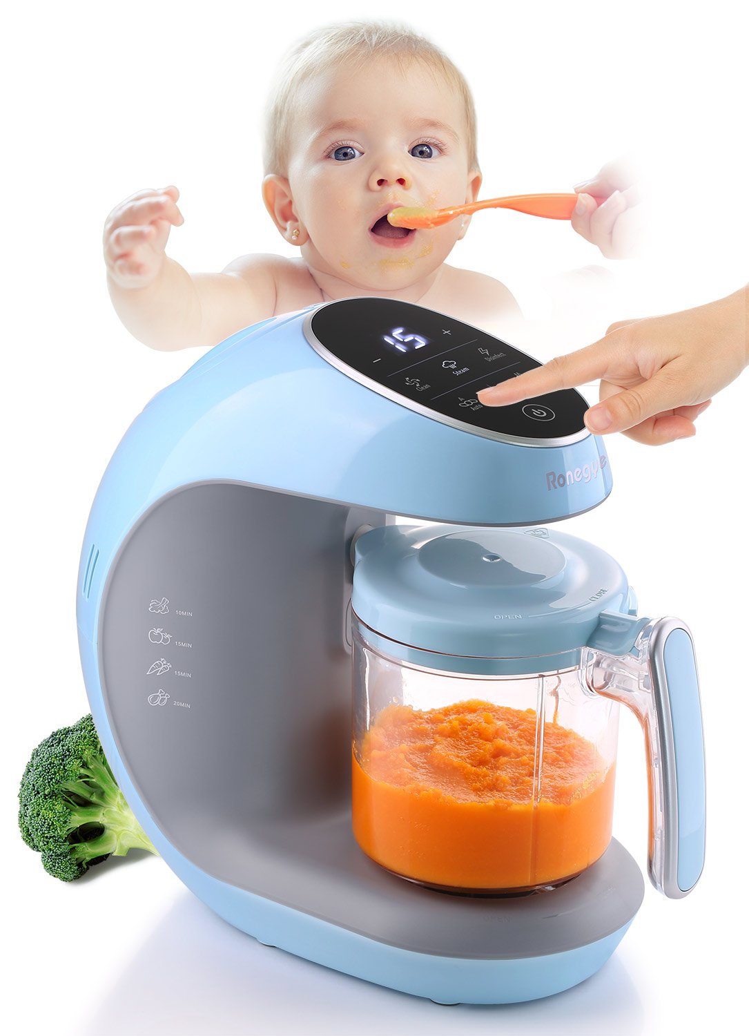 An image of Ronegye 1800E Baby Food Blender | Trusted Blenders 