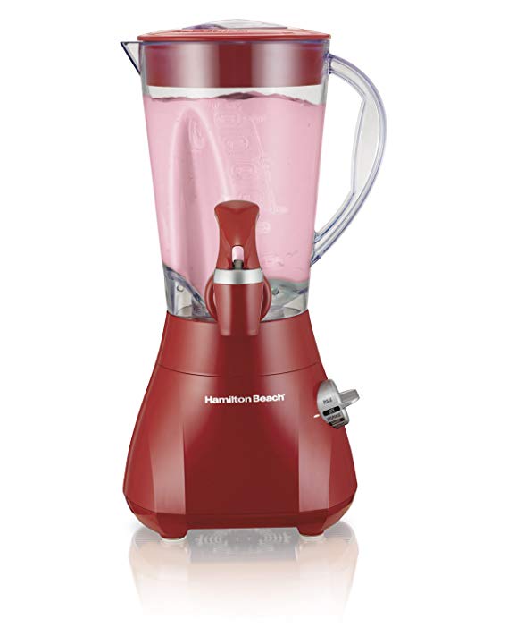 An image of Hamilton Beach 54618 Red 4-Speed 500 W Smoothie Blender | Trusted Blenders 