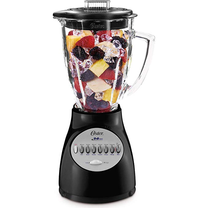 An image of Oster R-6694-B00 Black 14-Speed Blender | Trusted Blenders 