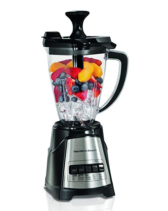 An image of Hamilton Beach 58158 Black 700 W Blender | Trusted Blenders 