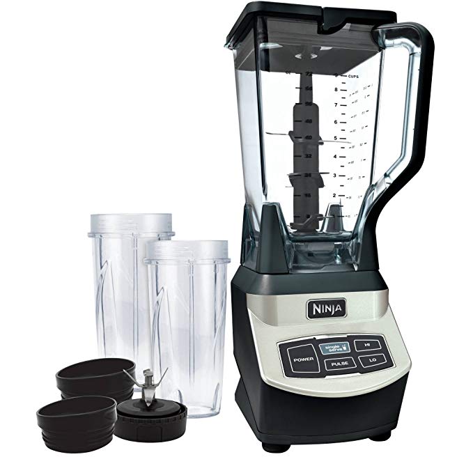 An image of Ninja BL660WM Silver 1100 W Professional Blender